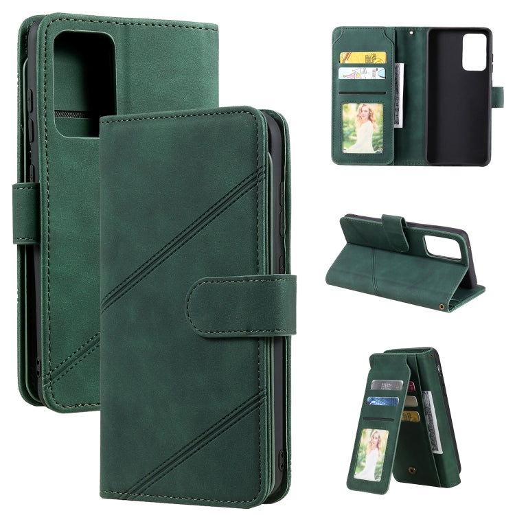 Skin Feel Business Horizontal Flip PU Leather Case with Holder & Multi-Card Slots & Wallet & Lanyard & Photo Frame, For Samsung Galaxy A10 / M10, For Samsung Galaxy A20 / A30, For Samsung Galaxy A32 4G, For Samsung Galaxy A50���������������������������...