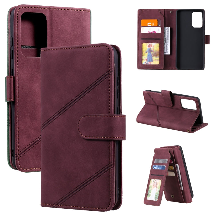Skin Feel Business Horizontal Flip PU Leather Case with Holder & Multi-Card Slots & Wallet & Lanyard & Photo Frame, For Samsung Galaxy A10 / M10, For Samsung Galaxy A20 / A30, For Samsung Galaxy A32 4G, For Samsung Galaxy A50���������������������������...