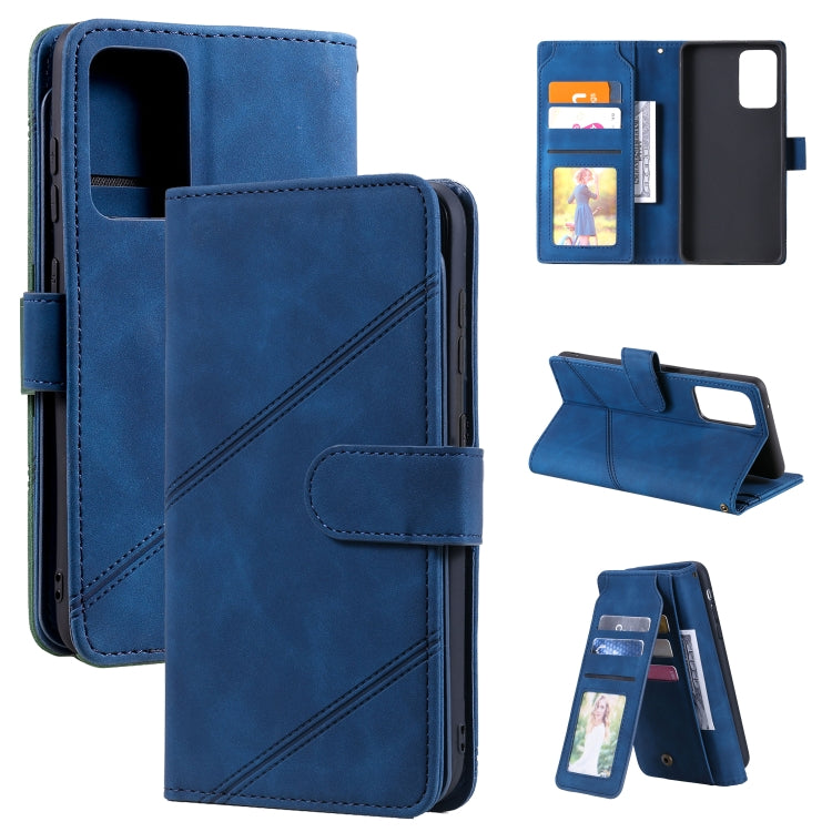 Skin Feel Business Horizontal Flip PU Leather Case with Holder & Multi-Card Slots & Wallet & Lanyard & Photo Frame, For Samsung Galaxy A10 / M10, For Samsung Galaxy A20 / A30, For Samsung Galaxy A32 4G, For Samsung Galaxy A50���������������������������...