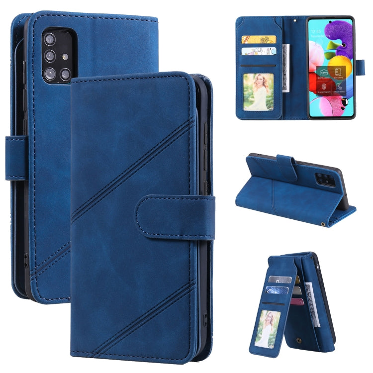 Skin Feel Business Horizontal Flip PU Leather Case with Holder & Multi-Card Slots & Wallet & Lanyard & Photo Frame, For Samsung Galaxy A10 / M10, For Samsung Galaxy A20 / A30, For Samsung Galaxy A32 4G, For Samsung Galaxy A50���������������������������...