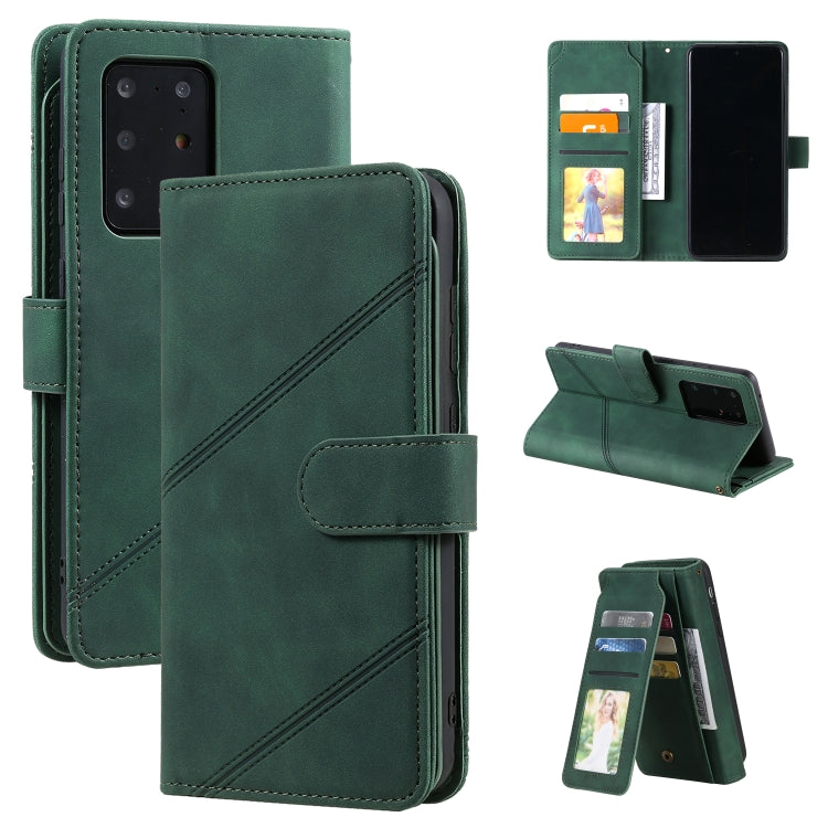 Skin Feel Business Horizontal Flip PU Leather Case with Holder & Multi-Card Slots & Wallet & Lanyard & Photo Frame, For Samsung Galaxy A10 / M10, For Samsung Galaxy A20 / A30, For Samsung Galaxy A32 4G, For Samsung Galaxy A50���������������������������...