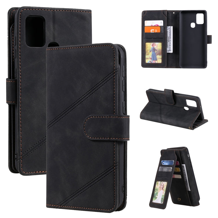 Skin Feel Business Horizontal Flip PU Leather Case with Holder & Multi-Card Slots & Wallet & Lanyard & Photo Frame, For Samsung Galaxy A21s, For Samsung Galaxy A40, For Samsung Galaxy A20e, For Samsung Galaxy A70, For Samsung Galaxy Note10+������������...