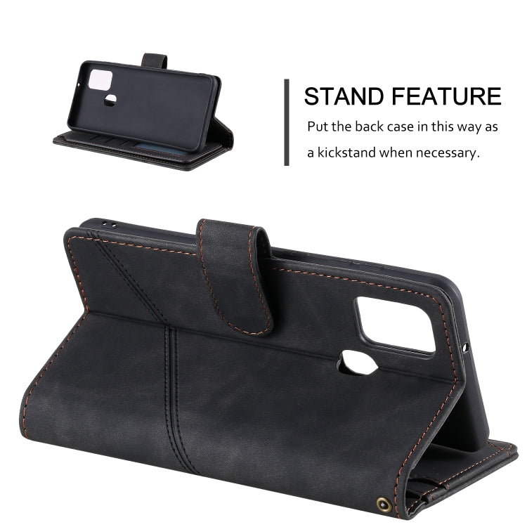 Skin Feel Business Horizontal Flip PU Leather Case with Holder & Multi-Card Slots & Wallet & Lanyard & Photo Frame, For Samsung Galaxy A21s, For Samsung Galaxy A40, For Samsung Galaxy A20e, For Samsung Galaxy A70, For Samsung Galaxy Note10+������������...