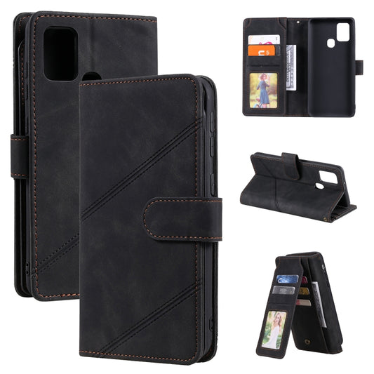 Skin Feel Business Horizontal Flip PU Leather Case with Holder & Multi-Card Slots & Wallet & Lanyard & Photo Frame, For Samsung Galaxy A21s, For Samsung Galaxy A40, For Samsung Galaxy A20e, For Samsung Galaxy A70, For Samsung Galaxy Note10+������������...