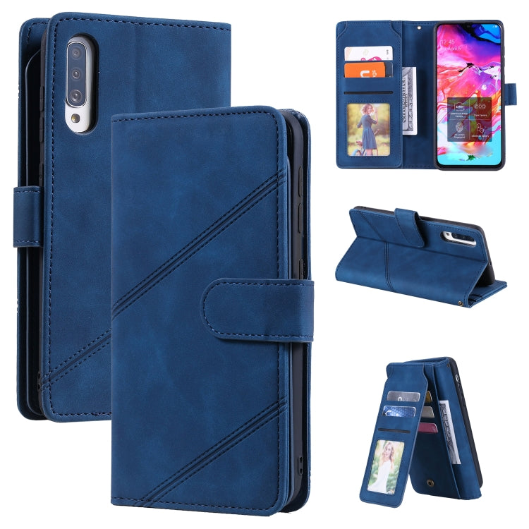 Skin Feel Business Horizontal Flip PU Leather Case with Holder & Multi-Card Slots & Wallet & Lanyard & Photo Frame, For Samsung Galaxy A21s, For Samsung Galaxy A40, For Samsung Galaxy A20e, For Samsung Galaxy A70, For Samsung Galaxy Note10+������������...