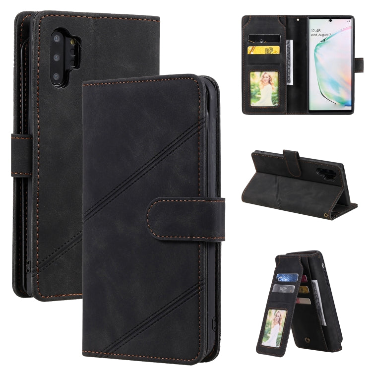 Skin Feel Business Horizontal Flip PU Leather Case with Holder & Multi-Card Slots & Wallet & Lanyard & Photo Frame, For Samsung Galaxy A21s, For Samsung Galaxy A40, For Samsung Galaxy A20e, For Samsung Galaxy A70, For Samsung Galaxy Note10+������������...