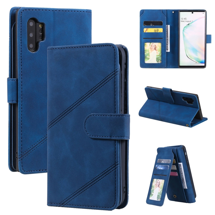 Skin Feel Business Horizontal Flip PU Leather Case with Holder & Multi-Card Slots & Wallet & Lanyard & Photo Frame, For Samsung Galaxy A21s, For Samsung Galaxy A40, For Samsung Galaxy A20e, For Samsung Galaxy A70, For Samsung Galaxy Note10+������������...