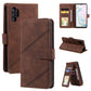 Skin Feel Business Horizontal Flip PU Leather Case with Holder & Multi-Card Slots & Wallet & Lanyard & Photo Frame, For Samsung Galaxy A21s, For Samsung Galaxy A40, For Samsung Galaxy A20e, For Samsung Galaxy A70, For Samsung Galaxy Note10+������������...