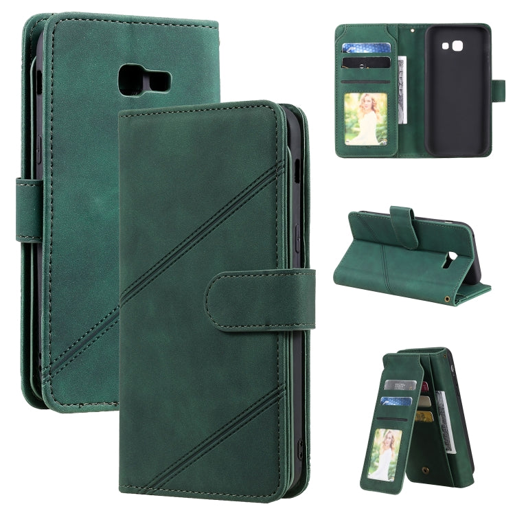 Skin Feel Business Horizontal Flip PU Leather Case with Holder & Multi-Card Slots & Wallet & Lanyard & Photo Frame, For Samsung Galaxy A21s, For Samsung Galaxy A40, For Samsung Galaxy A20e, For Samsung Galaxy A70, For Samsung Galaxy Note10+������������...