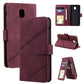 Skin Feel Business Horizontal Flip PU Leather Case with Holder & Multi-Card Slots & Wallet & Lanyard & Photo Frame, For Samsung Galaxy A21s, For Samsung Galaxy A40, For Samsung Galaxy A20e, For Samsung Galaxy A70, For Samsung Galaxy Note10+������������...