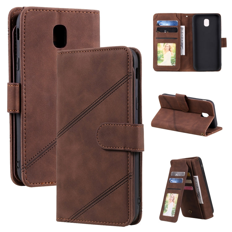 Skin Feel Business Horizontal Flip PU Leather Case with Holder & Multi-Card Slots & Wallet & Lanyard & Photo Frame, For Samsung Galaxy A21s, For Samsung Galaxy A40, For Samsung Galaxy A20e, For Samsung Galaxy A70, For Samsung Galaxy Note10+������������...