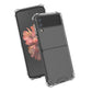 Shock-resistant Transparent Acrylic TPU Protective Case, For Samsung Galaxy Z Flip3 5G