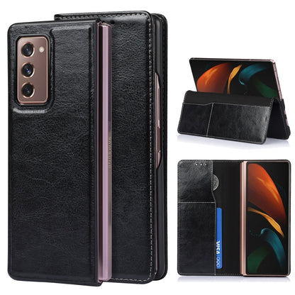 2 In 1 Crazy Horse Texture Split Horizontal Flip Leather Case with Holder & Card Slot