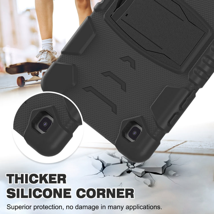 3-Layer Protection Screen Frame + PC + Silicone Shockproof Combination Case with Holder, For Samsung Galaxy Tab A7 T500, For Samsung Galaxy Tab A8.4 2020 T307, For Samsung Galaxy Tab A8.0 2019 T290