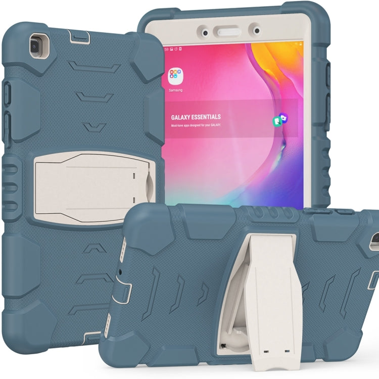 3-Layer Protection Screen Frame + PC + Silicone Shockproof Combination Case with Holder, For Samsung Galaxy Tab A7 T500, For Samsung Galaxy Tab A8.4 2020 T307, For Samsung Galaxy Tab A8.0 2019 T290