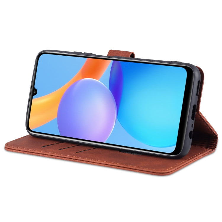 AZNS Skin Feel Calf Texture Horizontal Flip Leather Case with Card Slots & Holder & Wallet, For Honor Play 5T Youth, For Samsung Galaxy A22 4G, For Samsung Galaxy A32 5G, For Samsung Galaxy A42 5G, For Samsung Galaxy A82 5G