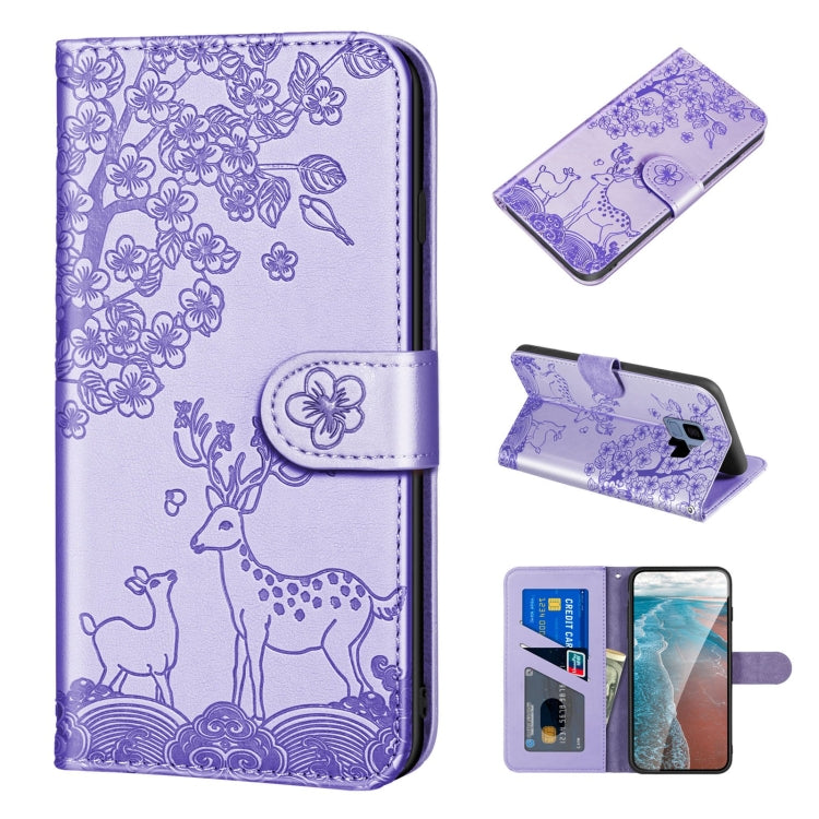 Sika Deer Embossing Pattern Horizontal Flip PU Leather Case with Holder & Card Slot & Wallet & Photo Frame, For Samsung Galaxy Note20 Ultra, For Samsung Galaxy S10, For Samsung Galaxy S10 Plus, For Samsung Galaxy S10e, For Samsung Galaxy S9������������...