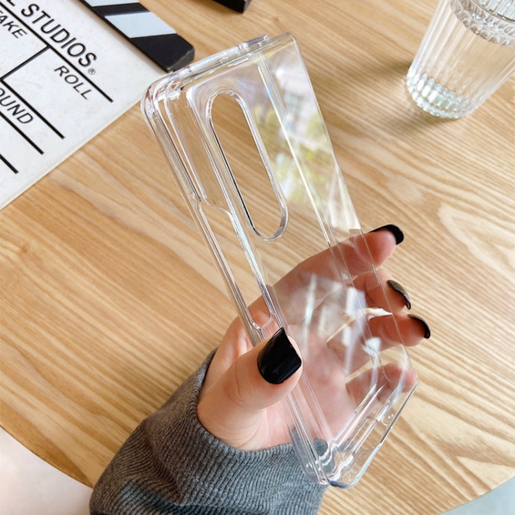 Transparent Shockproof PC Protective Case, For Samsung Galaxy Z Fold3 5G