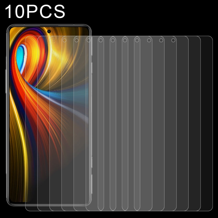 10 PCS 0.26mm 9H 2.5D Tempered Glass Film
