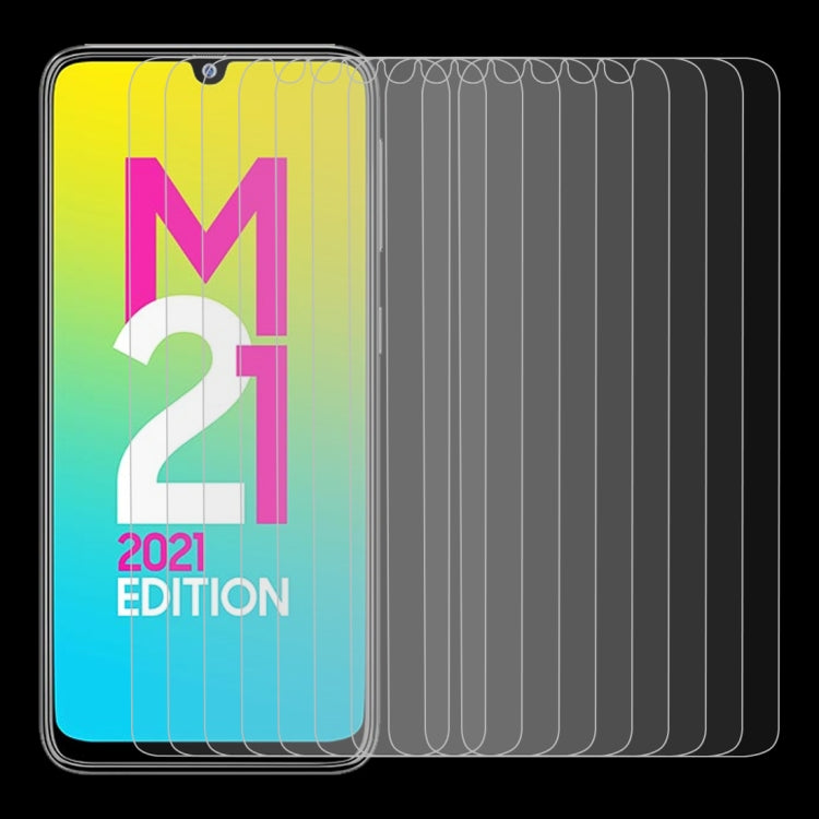 10 PCS 0.26mm 9H 2.5D Tempered Glass Film