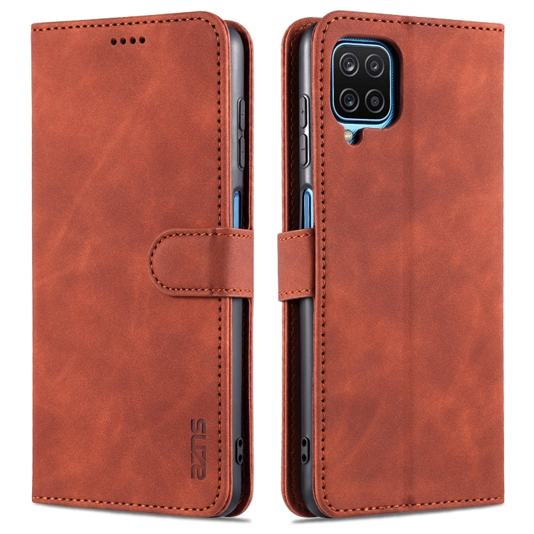 AZNS Skin Feel Calf Texture Horizontal Flip Leather Case with Card Slots & Holder & Wallet, For Samsung Galaxy M62 / F62, For Samsung Galaxy Note10+, For Samsung Galaxy Note20, For Samsung Galaxy Note20 Ultra, For Samsung Galaxy S21 5G�����������������...