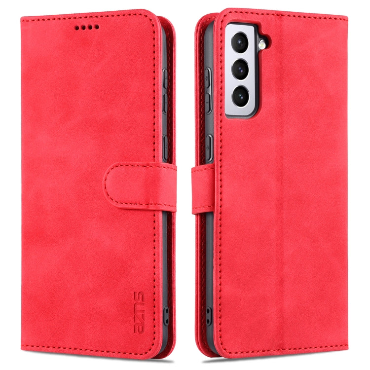 AZNS Skin Feel Calf Texture Horizontal Flip Leather Case with Card Slots & Holder & Wallet, For Samsung Galaxy M62 / F62, For Samsung Galaxy Note10+, For Samsung Galaxy Note20, For Samsung Galaxy Note20 Ultra, For Samsung Galaxy S21 5G�����������������...