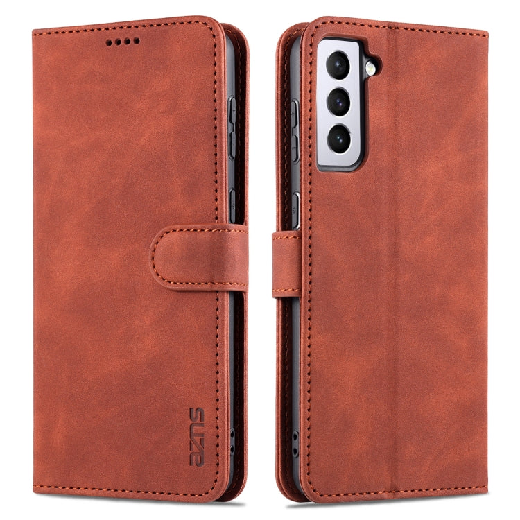 AZNS Skin Feel Calf Texture Horizontal Flip Leather Case with Card Slots & Holder & Wallet, For Samsung Galaxy M62 / F62, For Samsung Galaxy Note10+, For Samsung Galaxy Note20, For Samsung Galaxy Note20 Ultra, For Samsung Galaxy S21 5G�����������������...