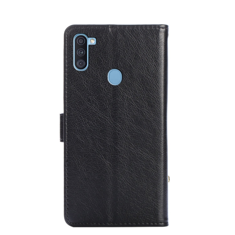 Zipper Bag PU + TPU Horizontal Flip Leather Case with Holder & Card Slot & Wallet & Lanyard, For Samsung Galaxy A11 EU Version, For Samsung Galaxy A12, For Samsung Galaxy A31 EU Version, For Samsung Galaxy A41 EU Version, For Samsung Galaxy A02��������...