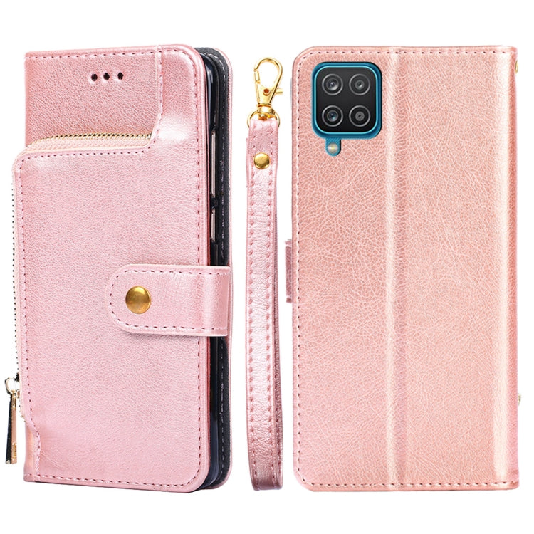 Zipper Bag PU + TPU Horizontal Flip Leather Case with Holder & Card Slot & Wallet & Lanyard, For Samsung Galaxy A11 EU Version, For Samsung Galaxy A12, For Samsung Galaxy A31 EU Version, For Samsung Galaxy A41 EU Version, For Samsung Galaxy A02��������...