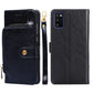 Zipper Bag PU + TPU Horizontal Flip Leather Case with Holder & Card Slot & Wallet & Lanyard, For Samsung Galaxy A11 EU Version, For Samsung Galaxy A12, For Samsung Galaxy A31 EU Version, For Samsung Galaxy A41 EU Version, For Samsung Galaxy A02��������...
