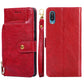 Zipper Bag PU + TPU Horizontal Flip Leather Case with Holder & Card Slot & Wallet & Lanyard, For Samsung Galaxy A11 EU Version, For Samsung Galaxy A12, For Samsung Galaxy A31 EU Version, For Samsung Galaxy A41 EU Version, For Samsung Galaxy A02��������...
