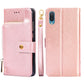 Zipper Bag PU + TPU Horizontal Flip Leather Case with Holder & Card Slot & Wallet & Lanyard, For Samsung Galaxy A11 EU Version, For Samsung Galaxy A12, For Samsung Galaxy A31 EU Version, For Samsung Galaxy A41 EU Version, For Samsung Galaxy A02��������...