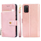 Zipper Bag PU + TPU Horizontal Flip Leather Case with Holder & Card Slot & Wallet & Lanyard, For Samsung Galaxy A11 EU Version, For Samsung Galaxy A12, For Samsung Galaxy A31 EU Version, For Samsung Galaxy A41 EU Version, For Samsung Galaxy A02��������...