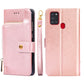 Zipper Bag PU + TPU Horizontal Flip Leather Case with Holder & Card Slot & Wallet & Lanyard, For Samsung Galaxy A11 EU Version, For Samsung Galaxy A12, For Samsung Galaxy A31 EU Version, For Samsung Galaxy A41 EU Version, For Samsung Galaxy A02��������...