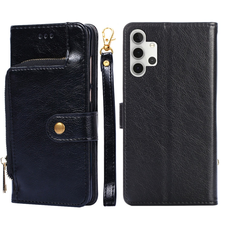 Zipper Bag PU + TPU Horizontal Flip Leather Case with Holder & Card Slot & Wallet & Lanyard, For Samsung Galaxy A11 EU Version, For Samsung Galaxy A12, For Samsung Galaxy A31 EU Version, For Samsung Galaxy A41 EU Version, For Samsung Galaxy A02��������...