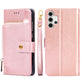 Zipper Bag PU + TPU Horizontal Flip Leather Case with Holder & Card Slot & Wallet & Lanyard, For Samsung Galaxy A11 EU Version, For Samsung Galaxy A12, For Samsung Galaxy A31 EU Version, For Samsung Galaxy A41 EU Version, For Samsung Galaxy A02��������...
