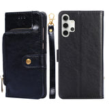 Zipper Bag PU + TPU Horizontal Flip Leather Case with Holder & Card Slot & Wallet & Lanyard, For Samsung Galaxy A32 5G, For Samsung Galaxy A42 5G, For Samsung Galaxy A51 4G, For Samsung Galaxy A51 5G, For Samsung Galaxy A52 5G / 4G���������������������...