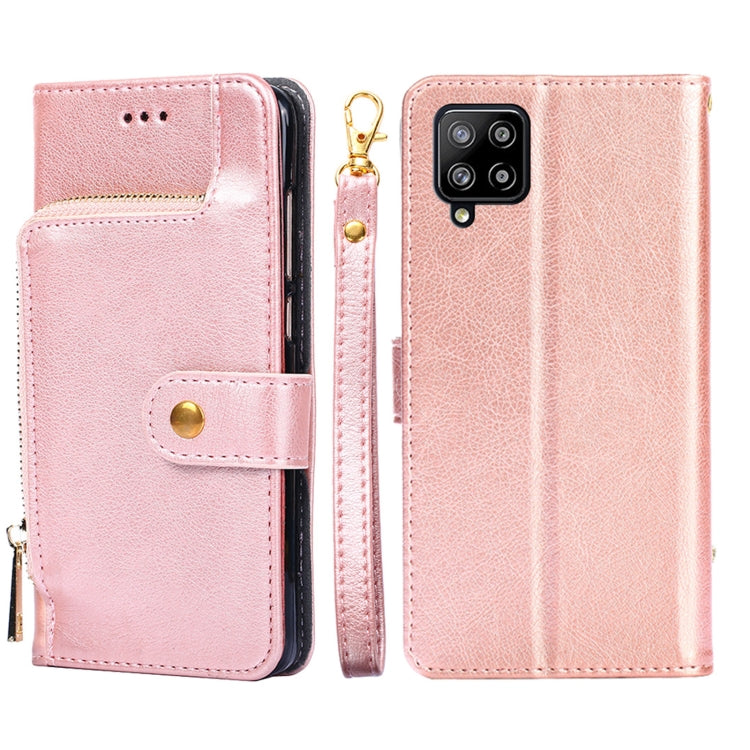 Zipper Bag PU + TPU Horizontal Flip Leather Case with Holder & Card Slot & Wallet & Lanyard, For Samsung Galaxy A32 5G, For Samsung Galaxy A42 5G, For Samsung Galaxy A51 4G, For Samsung Galaxy A51 5G, For Samsung Galaxy A52 5G / 4G���������������������...