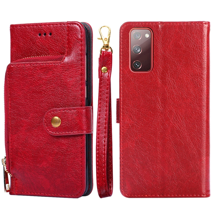 Zipper Bag PU + TPU Horizontal Flip Leather Case with Holder & Card Slot & Wallet & Lanyard, For Samsung Galaxy A32 5G, For Samsung Galaxy A42 5G, For Samsung Galaxy A51 4G, For Samsung Galaxy A51 5G, For Samsung Galaxy A52 5G / 4G���������������������...