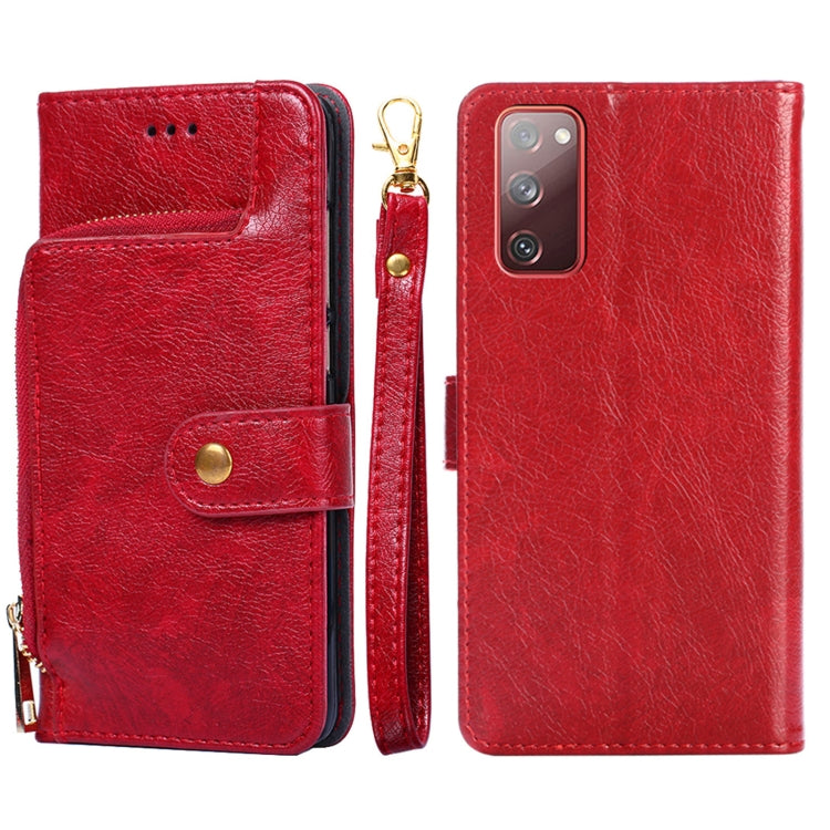 Zipper Bag PU + TPU Horizontal Flip Leather Case with Holder & Card Slot & Wallet & Lanyard, For Samsung Galaxy A32 5G, For Samsung Galaxy A42 5G, For Samsung Galaxy A51 4G, For Samsung Galaxy A51 5G, For Samsung Galaxy A52 5G / 4G���������������������...