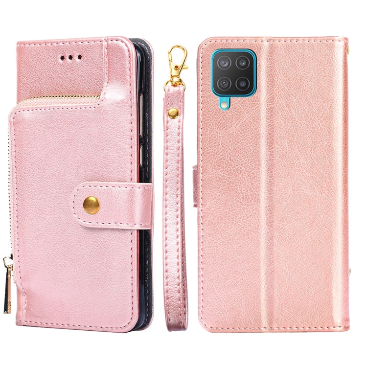 Zipper Bag PU + TPU Horizontal Flip Leather Case with Holder & Card Slot & Wallet & Lanyard, For Samsung Galaxy F62 / M62, For Samsung Galaxy F12 / M12, For Samsung Galaxy M51, For Samsung Galaxy Note10+, For Samsung Galaxy S10+, For Samsung Galaxy S20...