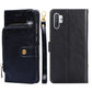 Zipper Bag PU + TPU Horizontal Flip Leather Case with Holder & Card Slot & Wallet & Lanyard, For Samsung Galaxy F62 / M62, For Samsung Galaxy F12 / M12, For Samsung Galaxy M51, For Samsung Galaxy Note10+, For Samsung Galaxy S10+, For Samsung Galaxy S20...