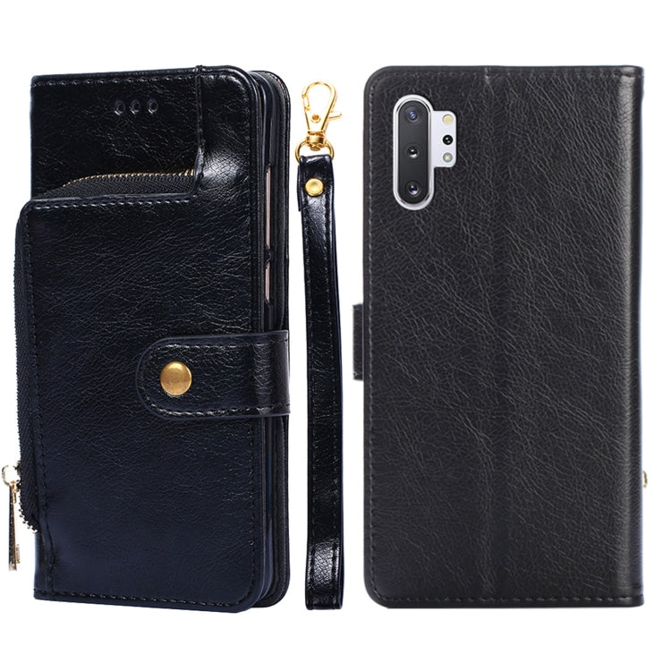 Zipper Bag PU + TPU Horizontal Flip Leather Case with Holder & Card Slot & Wallet & Lanyard, For Samsung Galaxy F62 / M62, For Samsung Galaxy F12 / M12, For Samsung Galaxy M51, For Samsung Galaxy Note10+, For Samsung Galaxy S10+, For Samsung Galaxy S20...