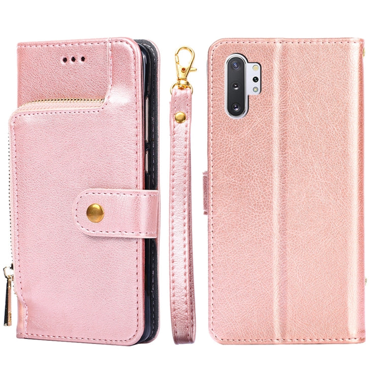 Zipper Bag PU + TPU Horizontal Flip Leather Case with Holder & Card Slot & Wallet & Lanyard, For Samsung Galaxy F62 / M62, For Samsung Galaxy F12 / M12, For Samsung Galaxy M51, For Samsung Galaxy Note10+, For Samsung Galaxy S10+, For Samsung Galaxy S20...