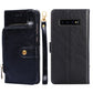 Zipper Bag PU + TPU Horizontal Flip Leather Case with Holder & Card Slot & Wallet & Lanyard, For Samsung Galaxy F62 / M62, For Samsung Galaxy F12 / M12, For Samsung Galaxy M51, For Samsung Galaxy Note10+, For Samsung Galaxy S10+, For Samsung Galaxy S20...