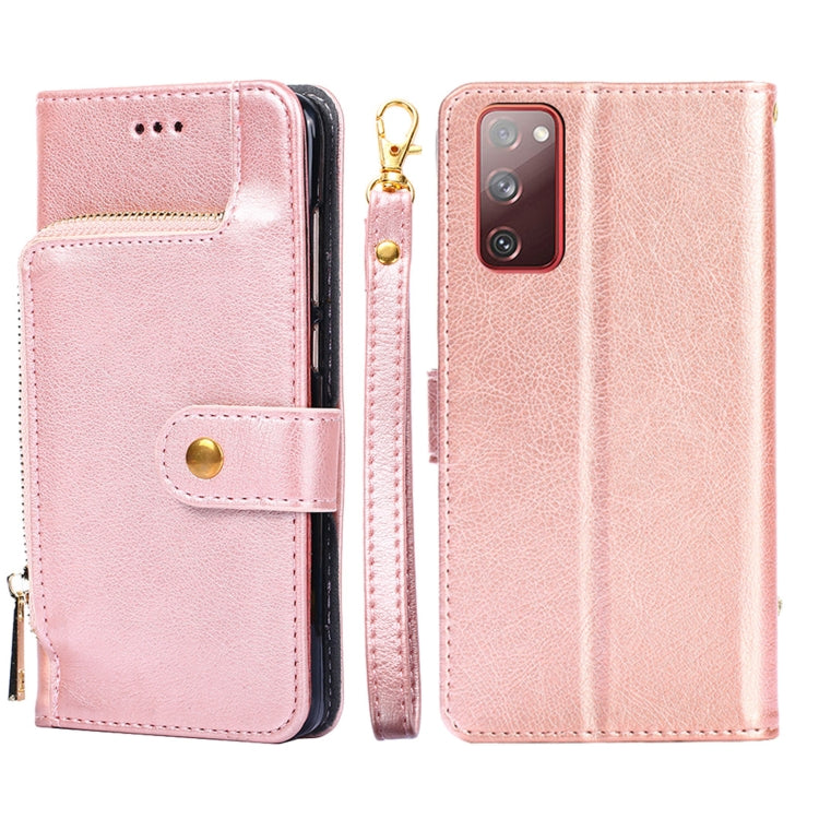 Zipper Bag PU + TPU Horizontal Flip Leather Case with Holder & Card Slot & Wallet & Lanyard, For Samsung Galaxy F62 / M62, For Samsung Galaxy F12 / M12, For Samsung Galaxy M51, For Samsung Galaxy Note10+, For Samsung Galaxy S10+, For Samsung Galaxy S20...