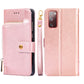 Zipper Bag PU + TPU Horizontal Flip Leather Case with Holder & Card Slot & Wallet & Lanyard, For Samsung Galaxy F62 / M62, For Samsung Galaxy F12 / M12, For Samsung Galaxy M51, For Samsung Galaxy Note10+, For Samsung Galaxy S10+, For Samsung Galaxy S20...