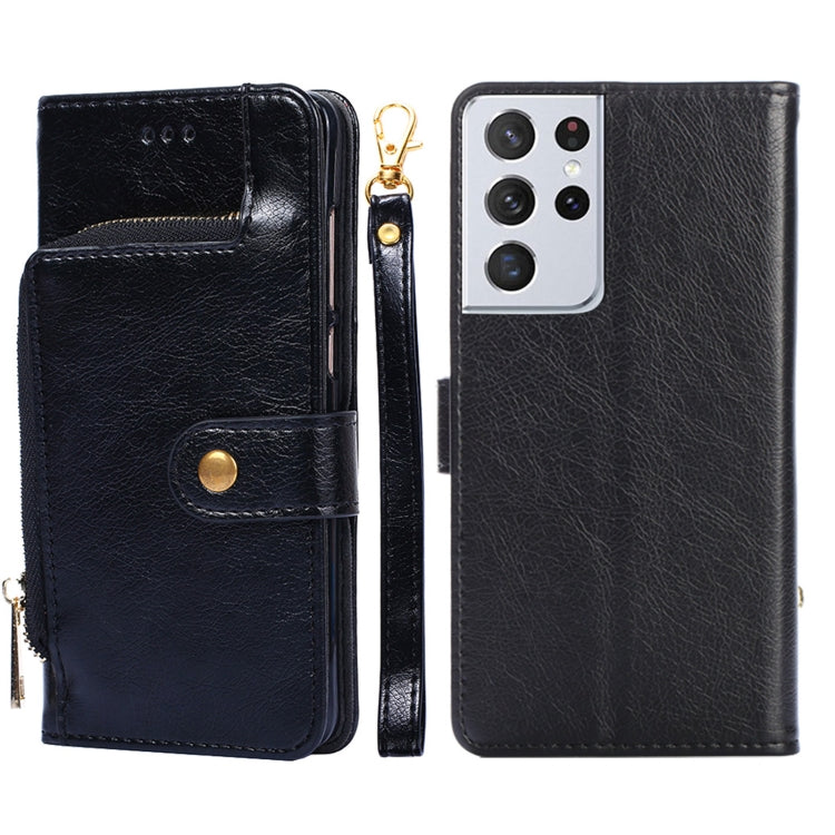 Zipper Bag PU + TPU Horizontal Flip Leather Case with Holder & Card Slot & Wallet & Lanyard, For Samsung Galaxy F62 / M62, For Samsung Galaxy F12 / M12, For Samsung Galaxy M51, For Samsung Galaxy Note10+, For Samsung Galaxy S10+, For Samsung Galaxy S20...