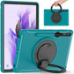 Shockproof TPU + PC Protective Case with 360 Degree Rotation Foldable Handle Grip Holder & Pen Slot, For Samsung Galaxy Tab S8+ / Tab S8 Plus /  Tab S7 FE / Tab S7+/S7 FE 12.4 inch T970, For Samsung Galaxy Tab S8 / Galaxy Tab S7 870