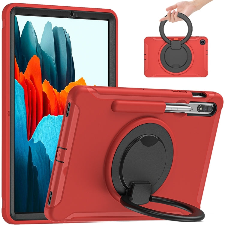 Shockproof TPU + PC Protective Case with 360 Degree Rotation Foldable Handle Grip Holder & Pen Slot, For Samsung Galaxy Tab S8+ / Tab S8 Plus /  Tab S7 FE / Tab S7+/S7 FE 12.4 inch T970, For Samsung Galaxy Tab S8 / Galaxy Tab S7 870
